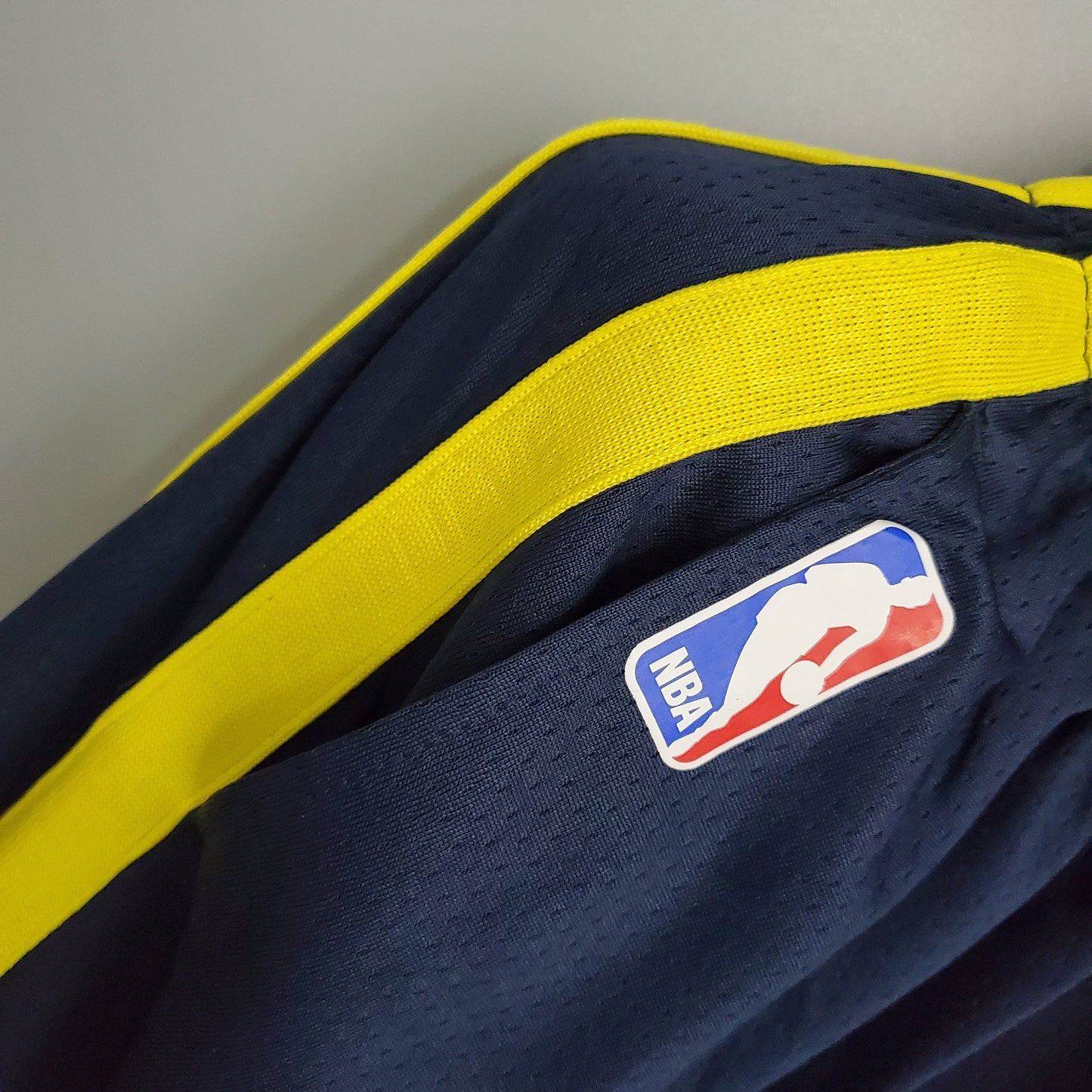 Camiseta Golden State Warriors Shorts Azul y Amarillo