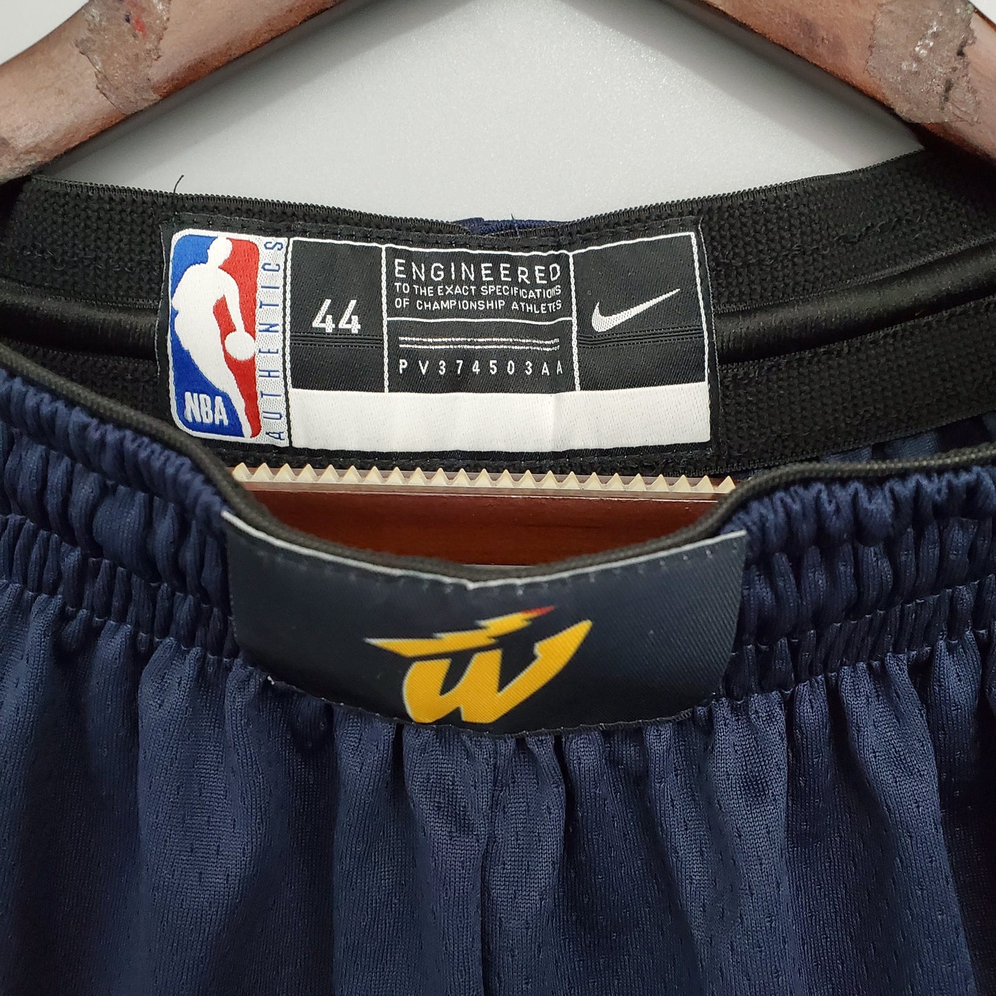 Camiseta Golden State Warriors Shorts Azul y Amarillo