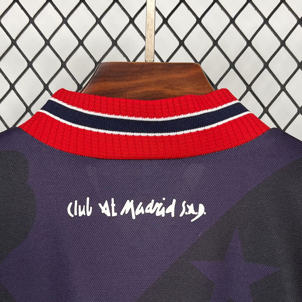 Camiseta Atlético De Madrid Tercera Retro 1995/96 Versión Fan