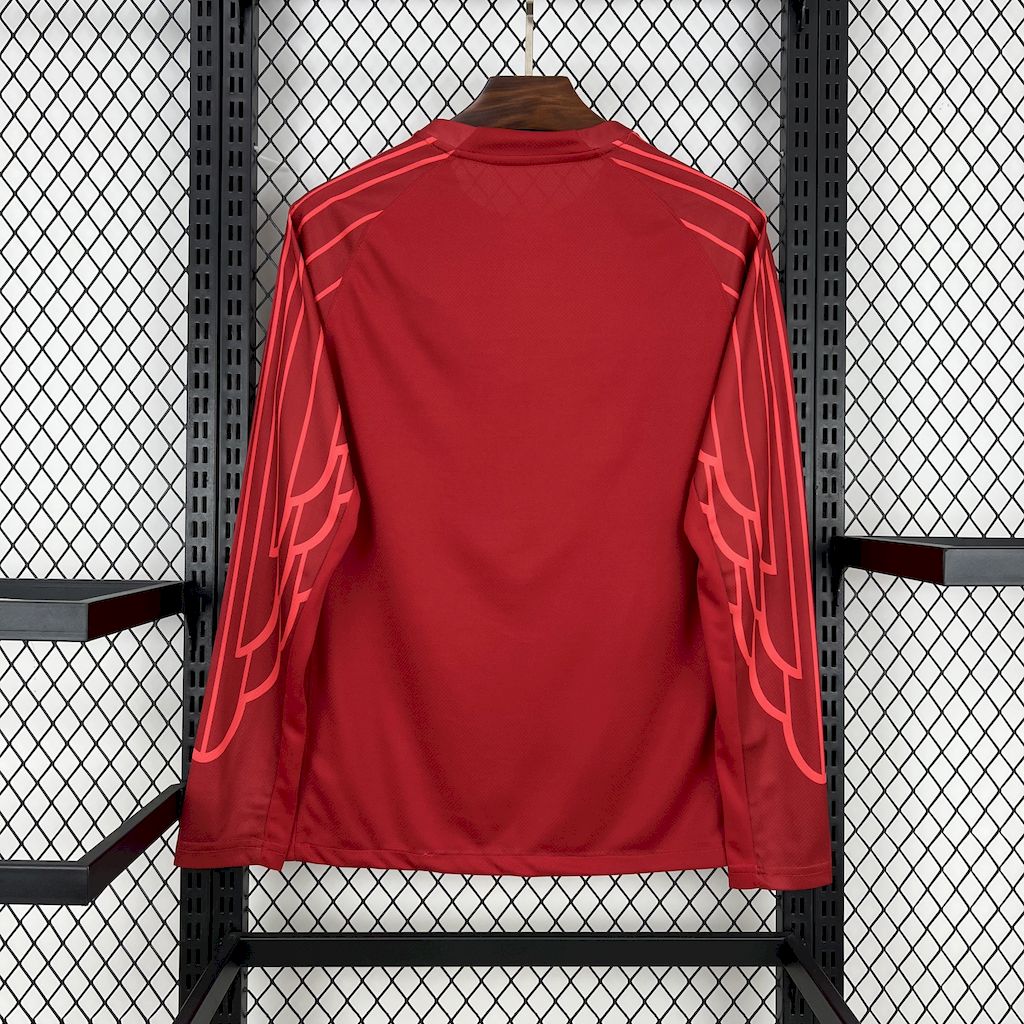 Paris Saint-Germain Portero Rojo 2025/26 Manga Larga Versión Fan