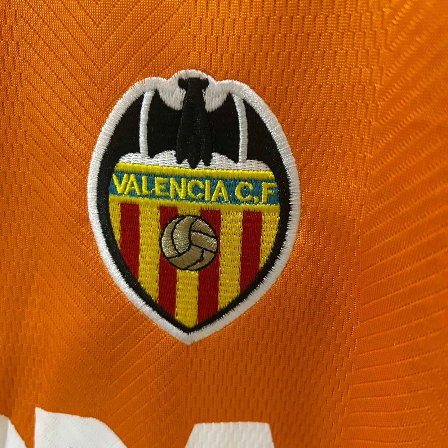 Camiseta Valencia CF Visita Retro 1999/00 Versión Fan