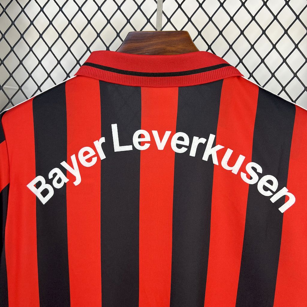 Camiseta Bayer 04 Leverkusen Local Retro 2000/01 Versión Fan