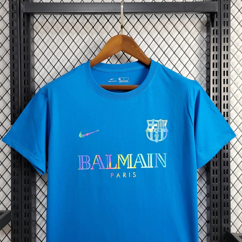 Camiseta Barcelona Special Edition BALMAIN 2024 | Versión fan