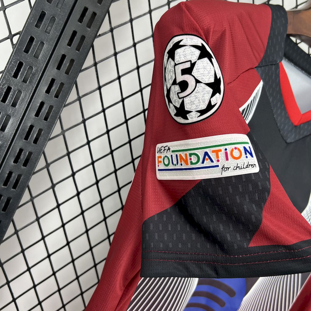 Camiseta FC Barcelona Edición Especial Rojo y Negro 2025/26 Versión Fan