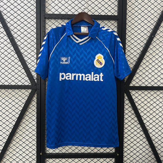 Camiseta Real Madrid Visita Retro 1988 Versión Fan
