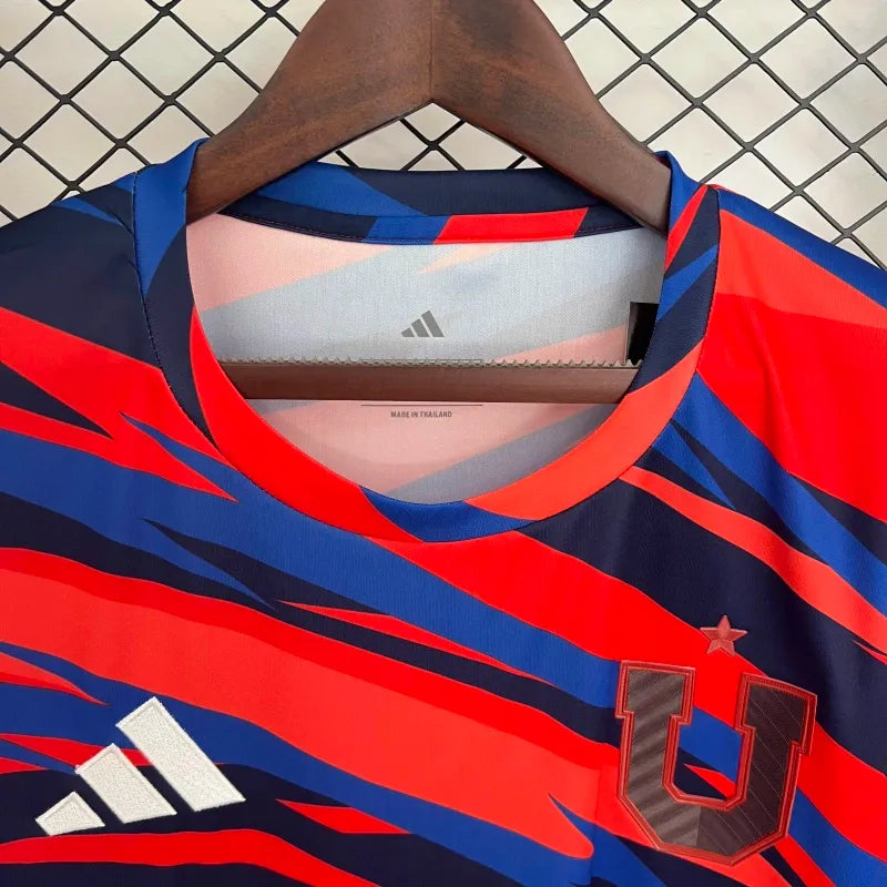 Camiseta Universidad de Chile Entrenamiento 2025/26 Versión Fan