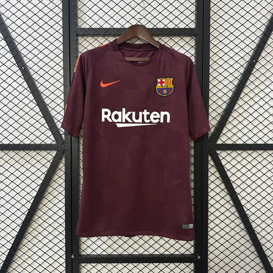 Camiseta Barcelona Tercera Retro 2017/18 Versión Fan