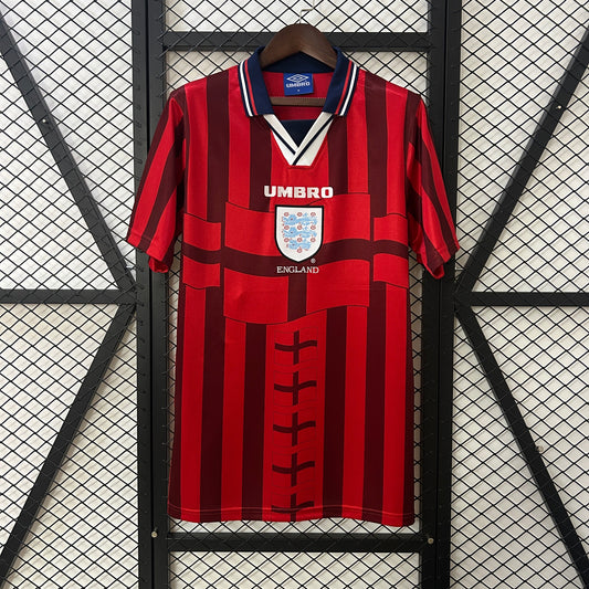 Camiseta Inglaterra Visita Retro 1998 Versión Fan