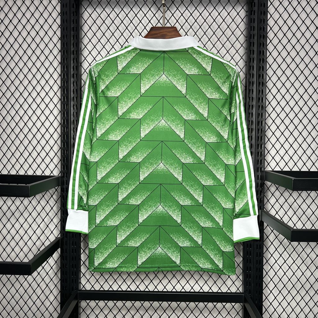Camiseta Alemania Manga Larga Visita Retro 1990