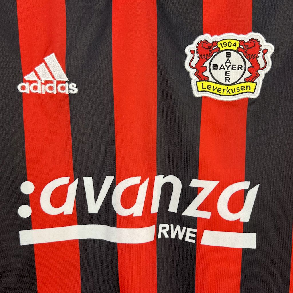 Camiseta Bayer 04 Leverkusen Local Retro 2000/01 Versión Fan