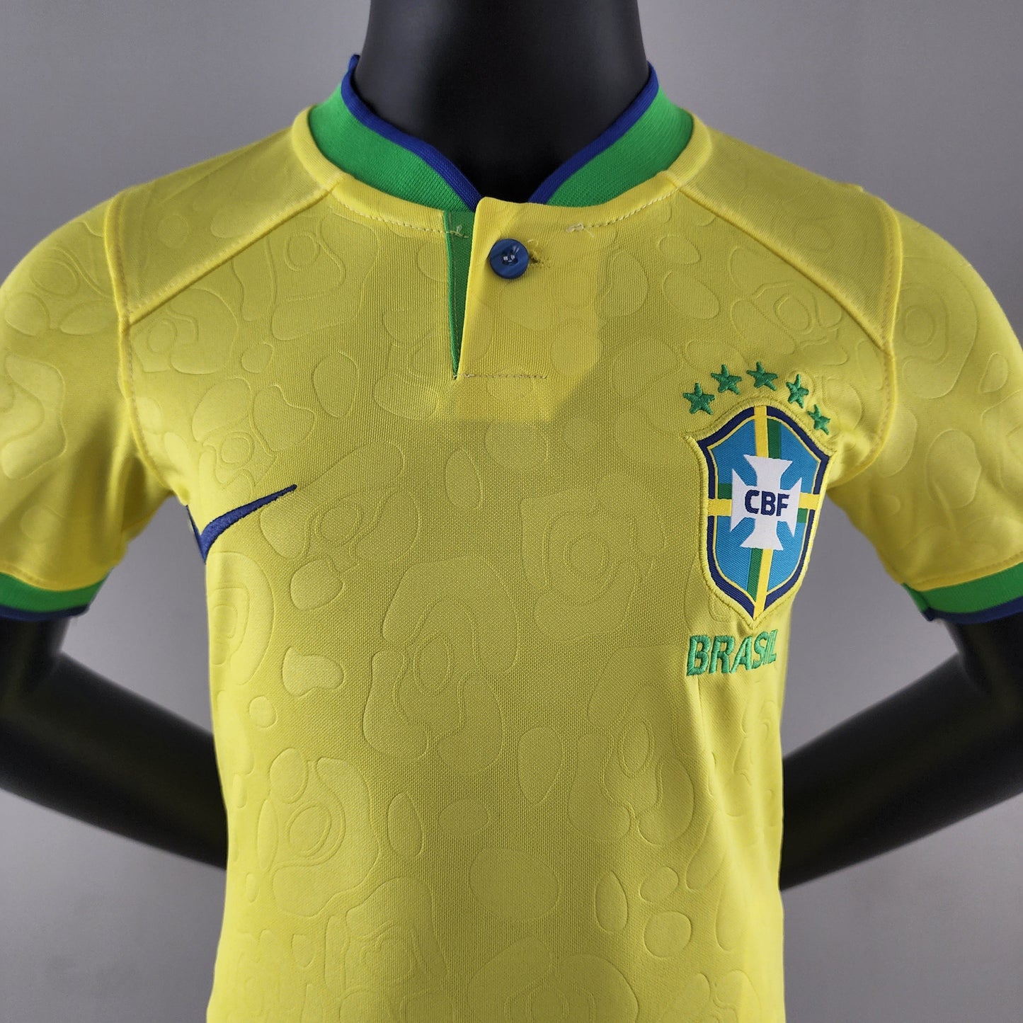 Conjunto de niños Brasil mundial 2022 Local | 🎅🏻 Envío navideño
