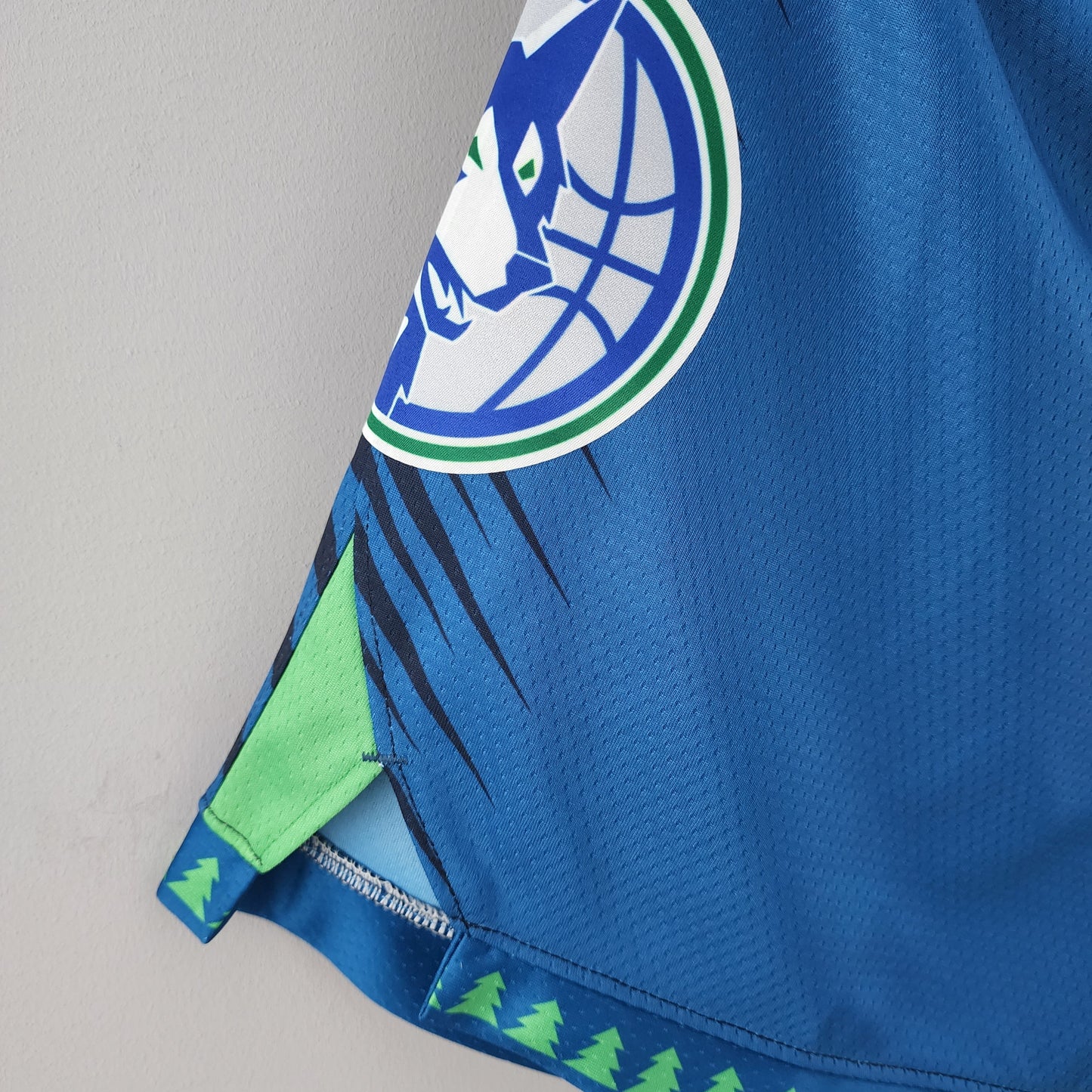 Camiseta Minnesota Timberwolves Shorts Azules