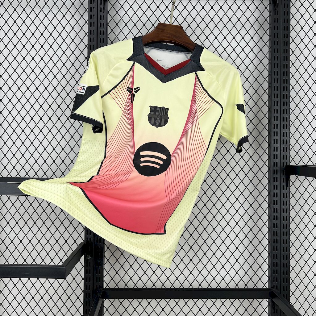 Camiseta FC Barcelona Edición Especial Amarilla 2025/26 Versión Fan