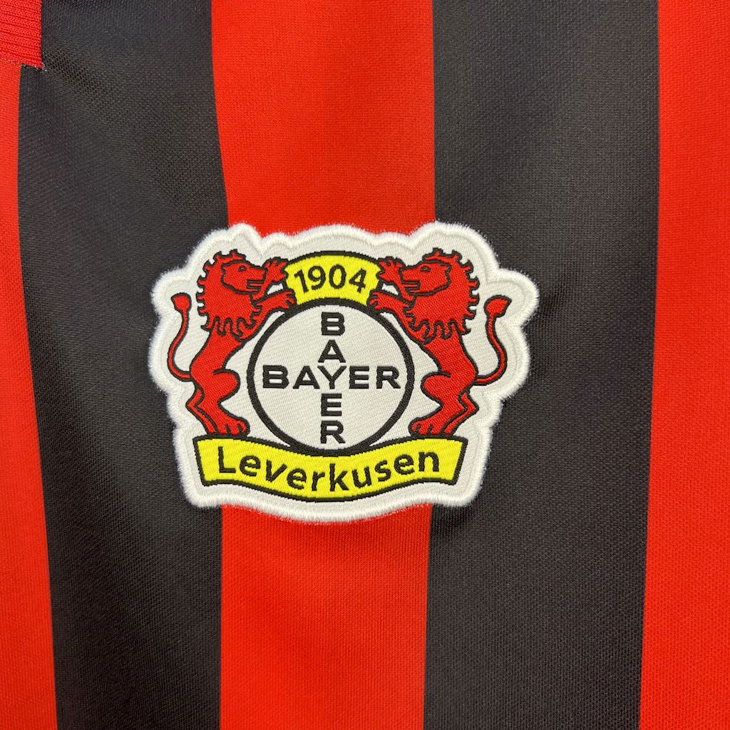 Camiseta Bayer 04 Leverkusen Local Retro 2000/01 Versión Fan