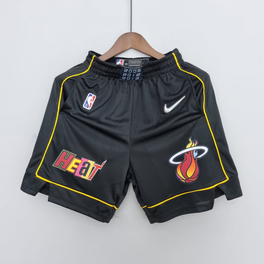 Camiseta Miami Heat "Urban Edition" Shorts Negros