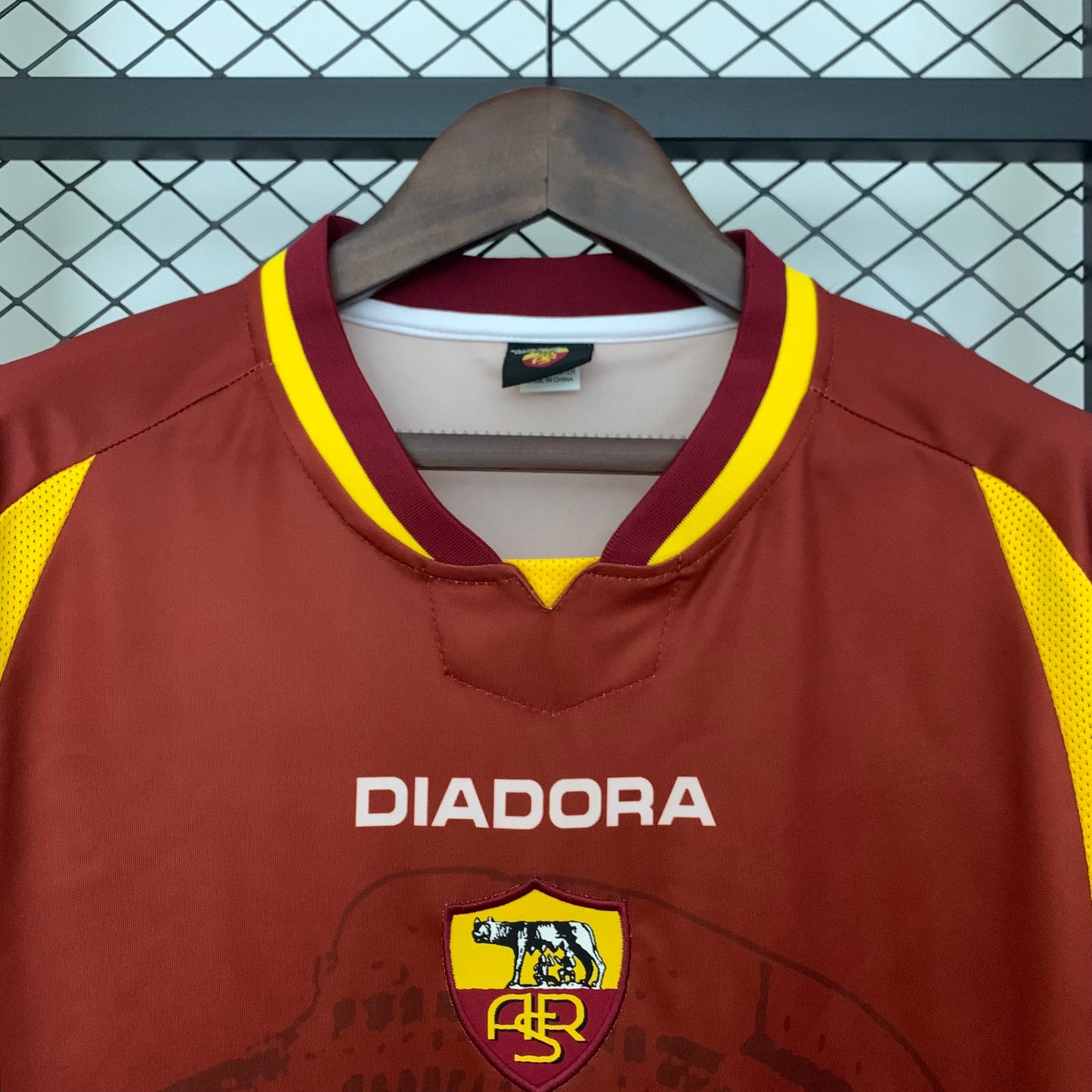 Camiseta AS Roma Local Retro 1997/98 Versión Fan