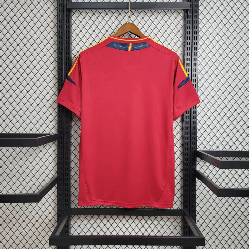 Camiseta España Local Retro 2012 Versión Fan