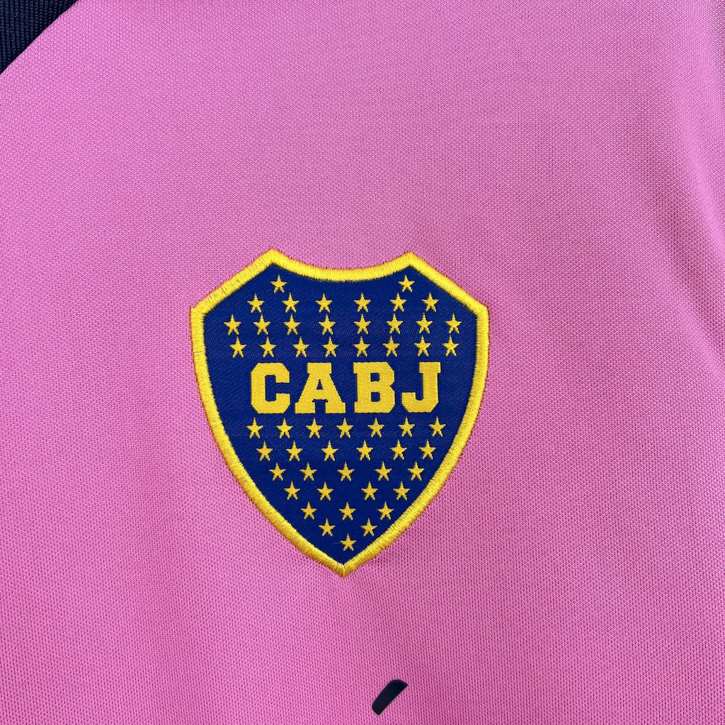 Camiseta Boca Juniors Visita Manga Larga Retro 2013/14 Versión Fan