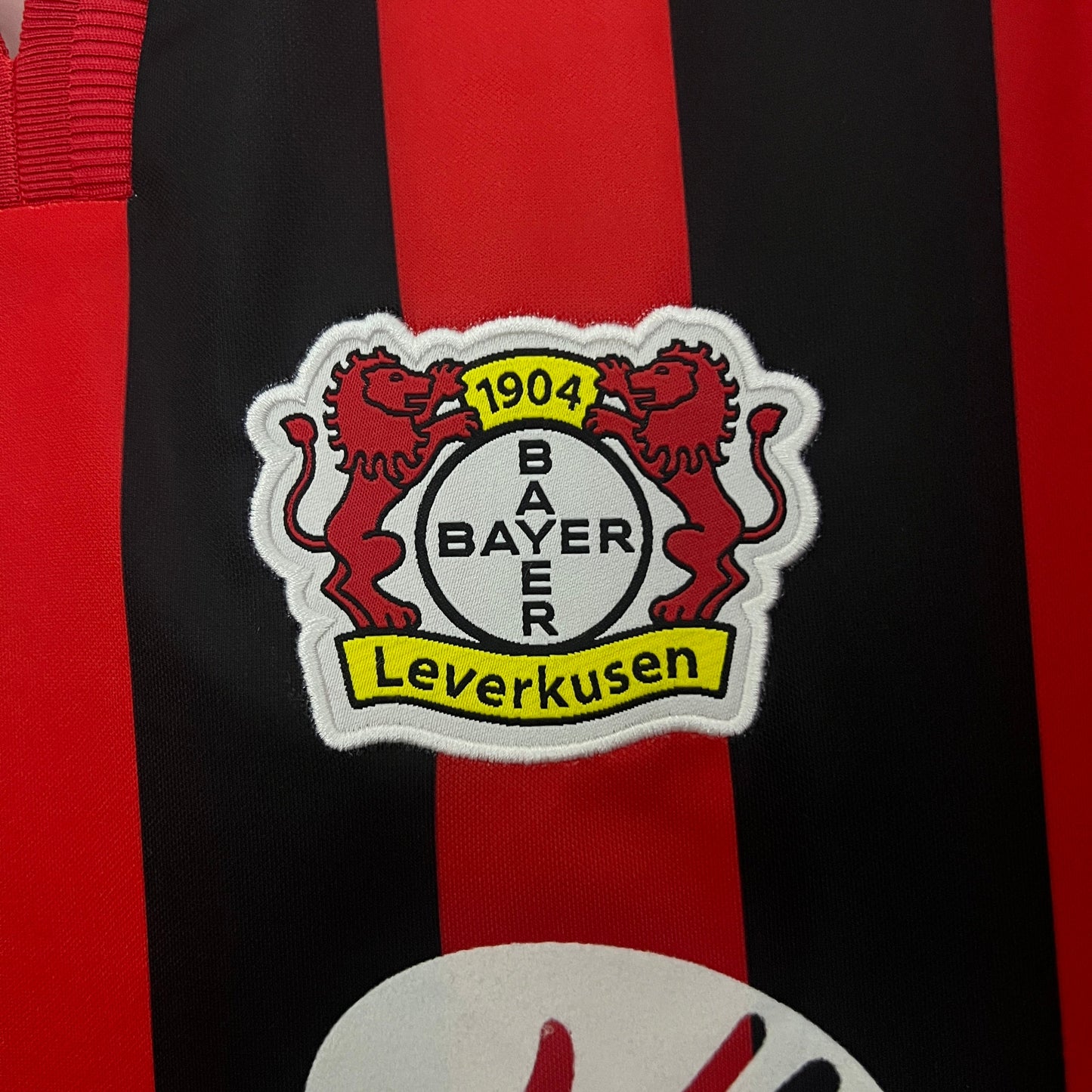 Camiseta Bayer 04 Leverkusen Local Retro 2001/02 Versión Fan