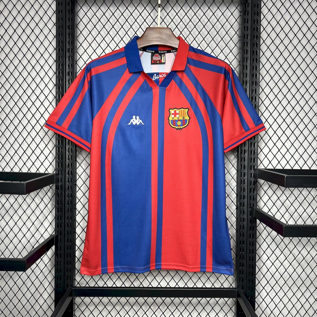 Camiseta FC Barcelona Local Europa Retro 1997/98