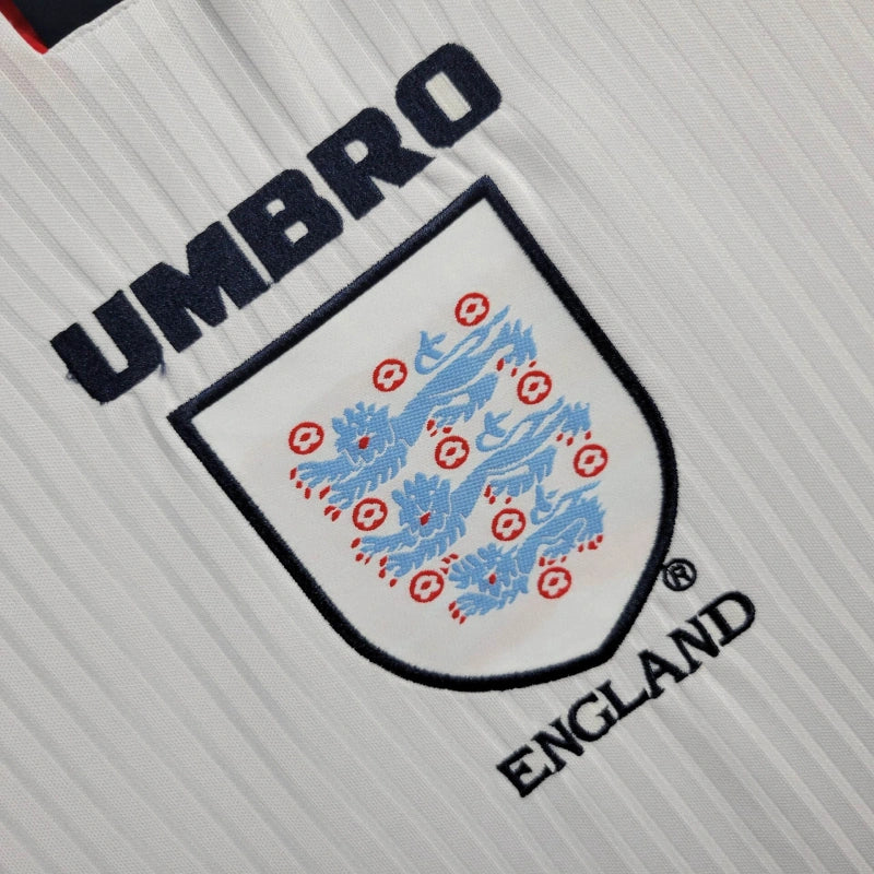 Camiseta Inglaterra Local Manga Larga Retro 1998