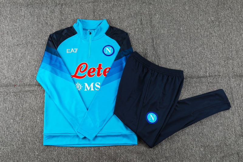 Buzo de entrenamiento Napoli Sky Blue 23-24