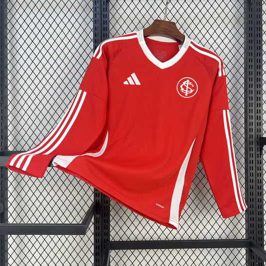 Camiseta Brasil Internacional Manga Larga Local 2025/26 Versión Fan