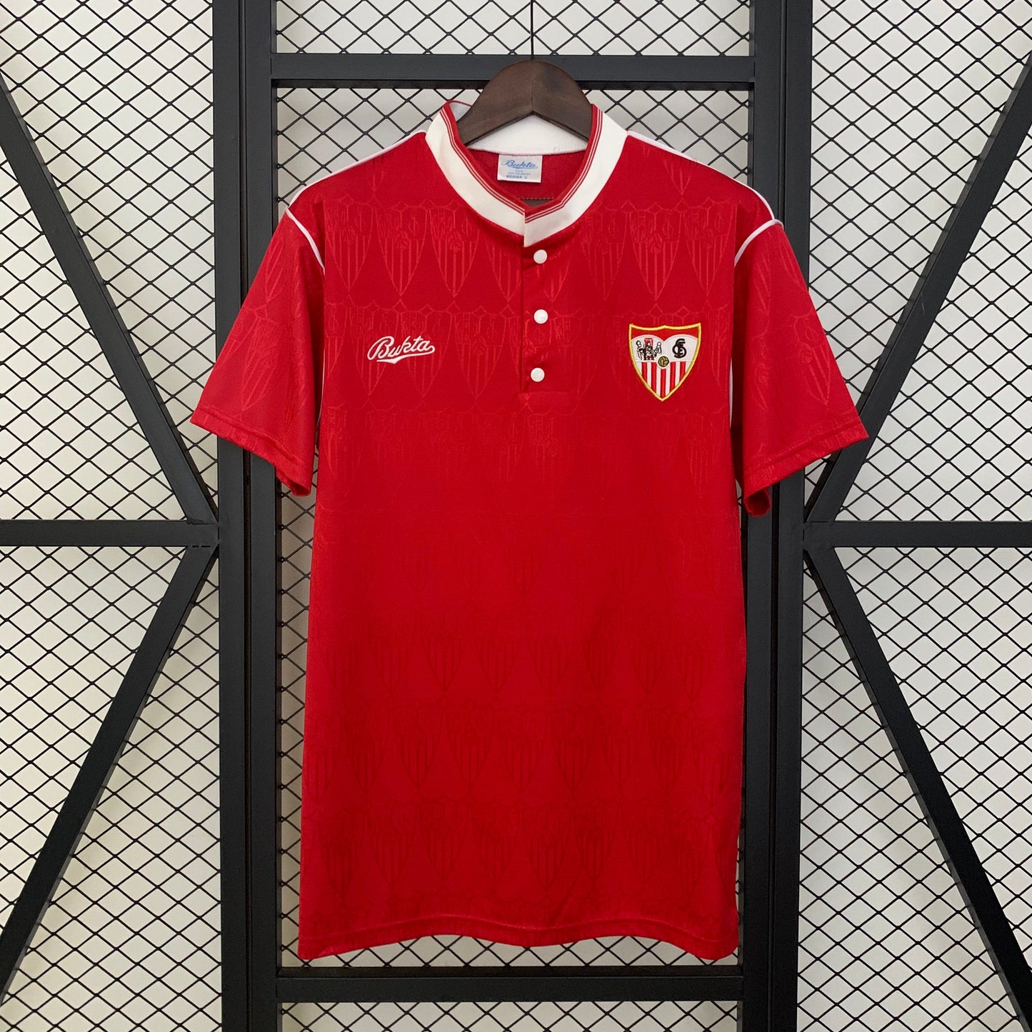 Camiseta Sevilla FC Visita Retro 1991/92 Versión Fan