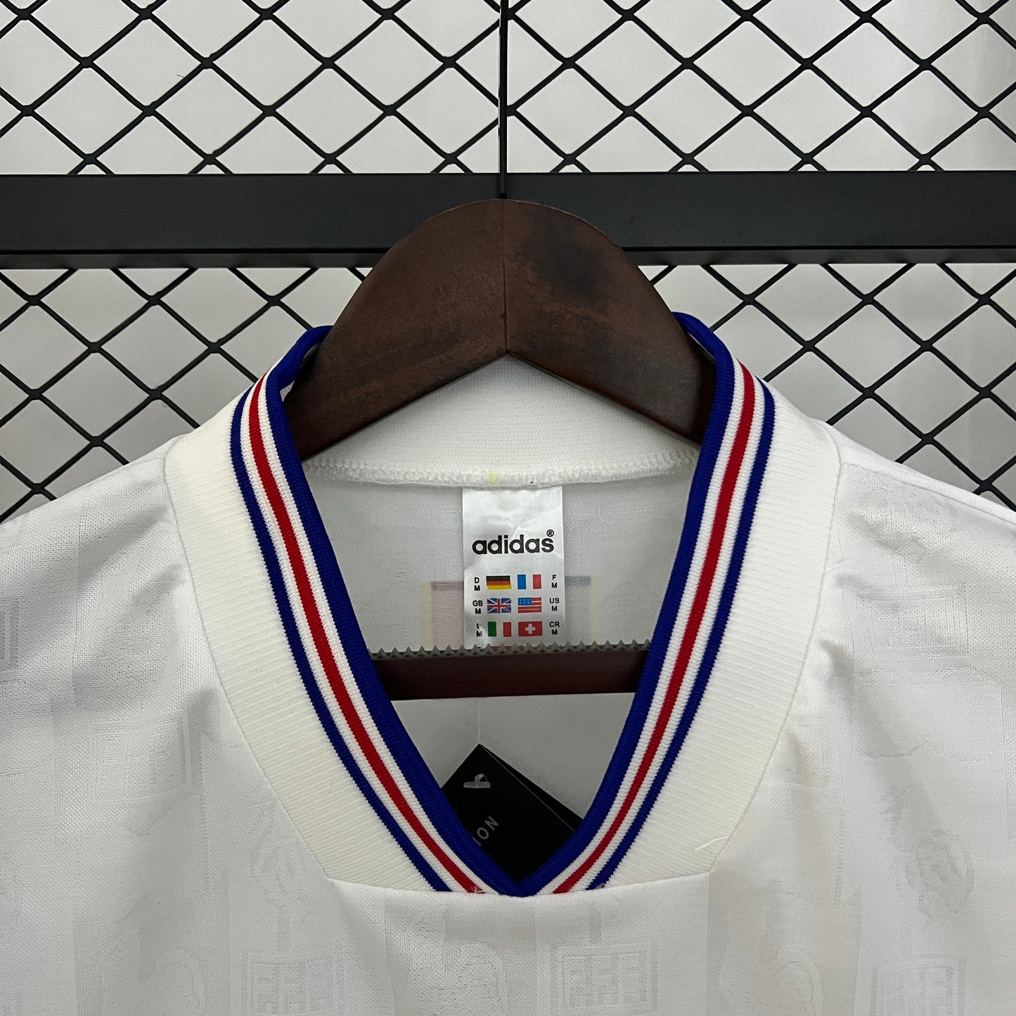 Camiseta Francia Visita Retro 1996 Versión Fan