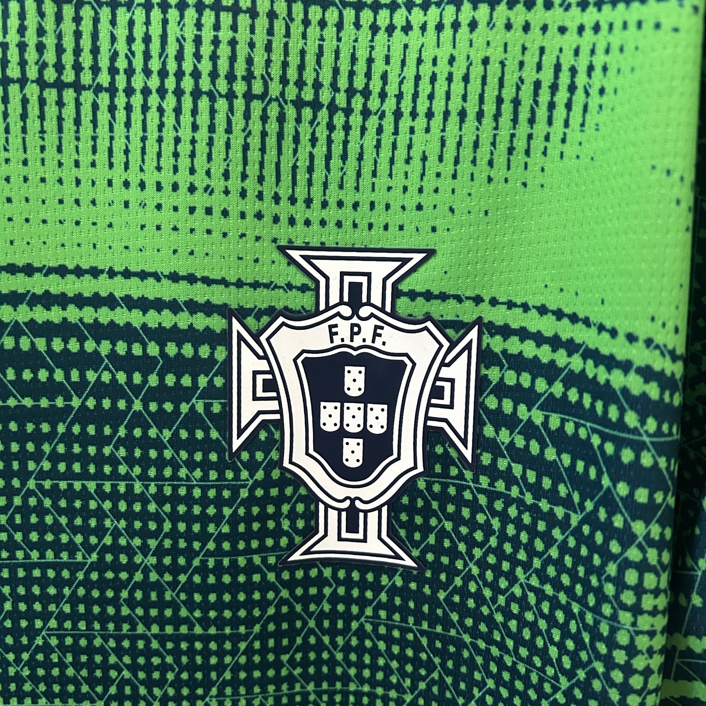 Camiseta Portugal Entrenamiento Verde 2025 Versión Fan