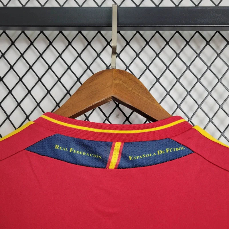Camiseta España Local Retro 2012 Versión Fan