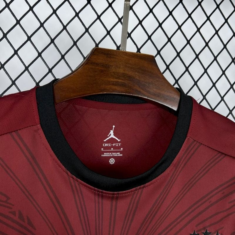 Camiseta Brasil "Jordan Marón" 2025/26 Versión Fan
