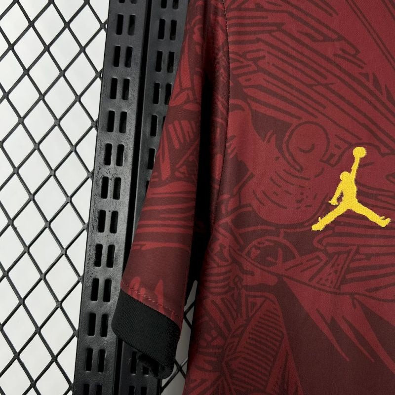Camiseta Brasil "Jordan Marón" 2025/26 Versión Fan