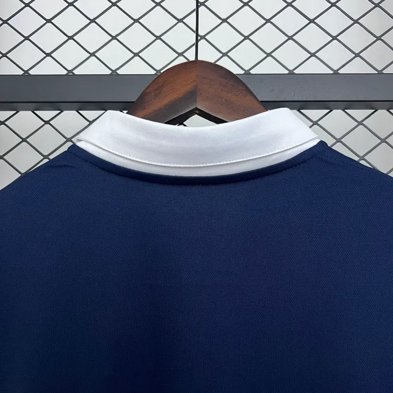 Camiseta Francia Manga Larga Local Retro 2014 Versión Fan