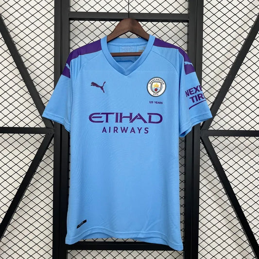 Camiseta Manchester City Local Retro 2019/20 Versión Fan