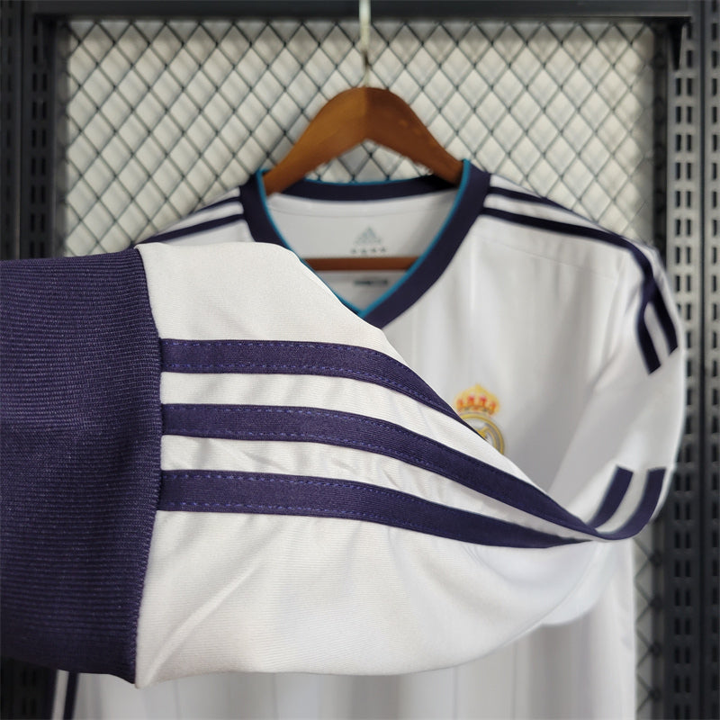 Camiseta Real Madrid Local Manga Larga Retro 2012/13