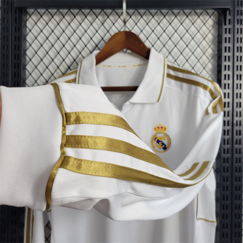 Camiseta Real Madrid Local Manga Larga Retro 2011/12