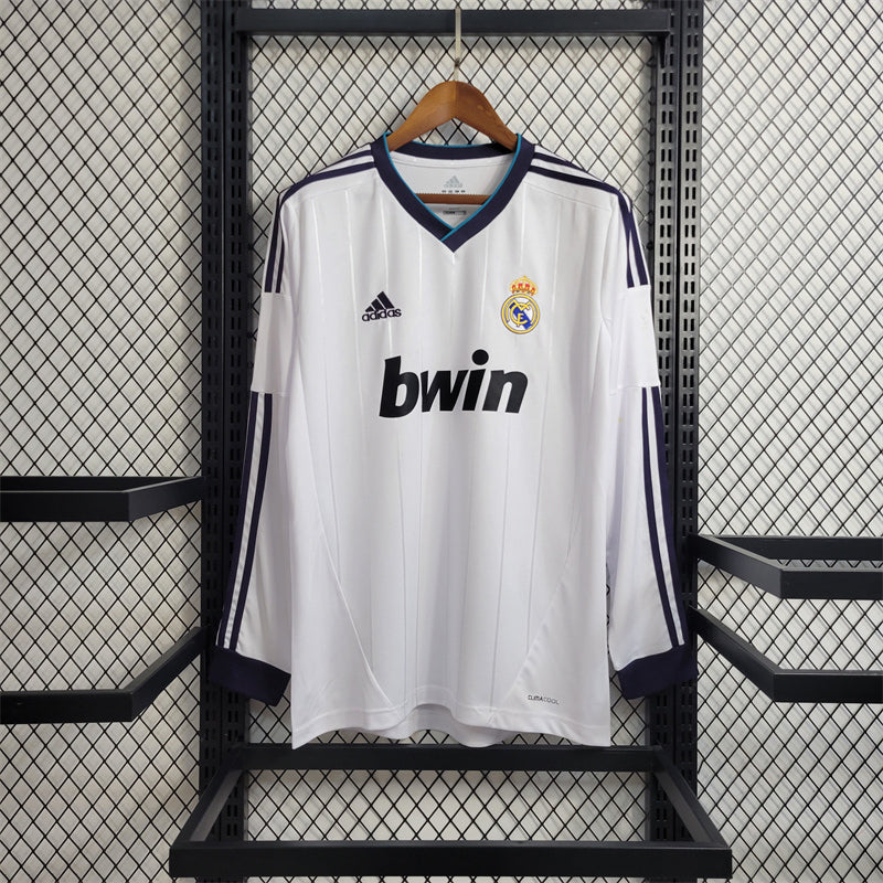 Camiseta Real Madrid Local Manga Larga Retro 2012/13