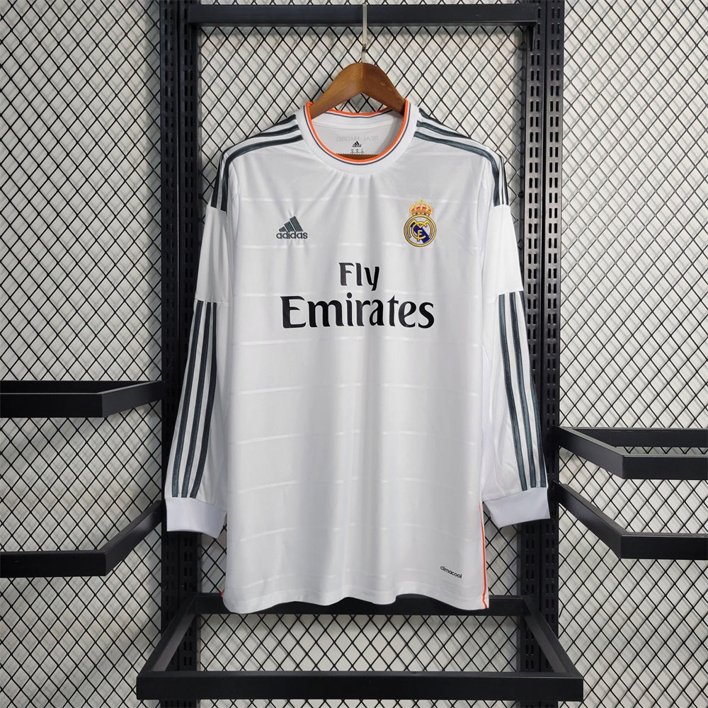 Camiseta Real Madrid Local Manga Larga Retro 2013/14