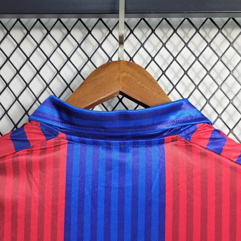 Camiseta FC Barcelona Local Retro Manga Larga 1990/91