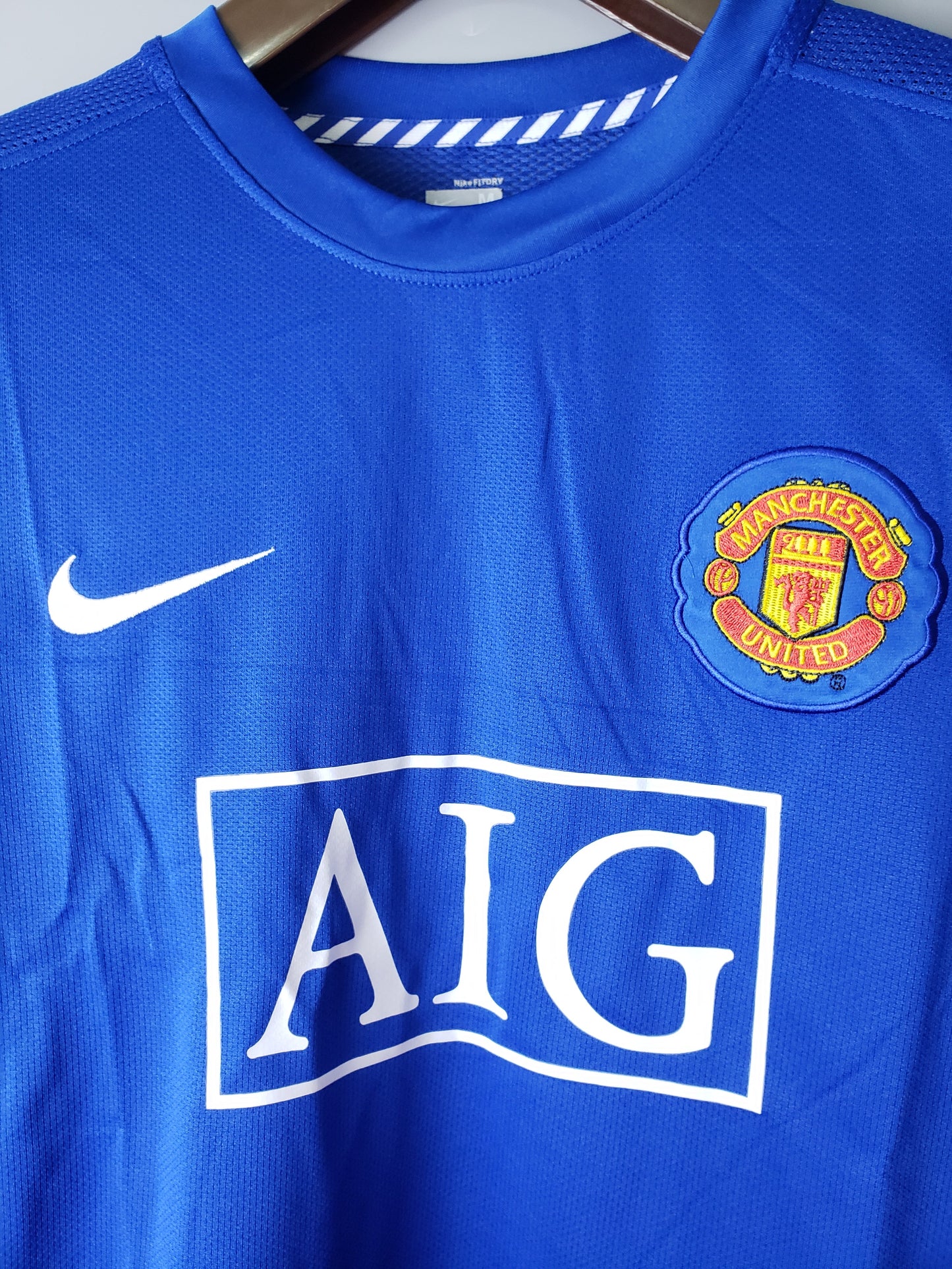 Camiseta Manchester United 2008/09 Tercera | Manga larga Retro