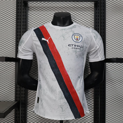 Camiseta Manchester City Visita 2025/26 Versión Jugador