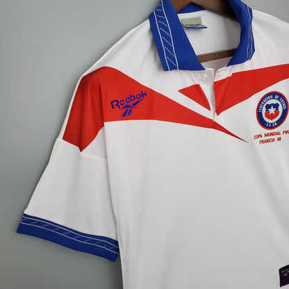 Camiseta Selección Chile mundial 1998 Visitante| Retro