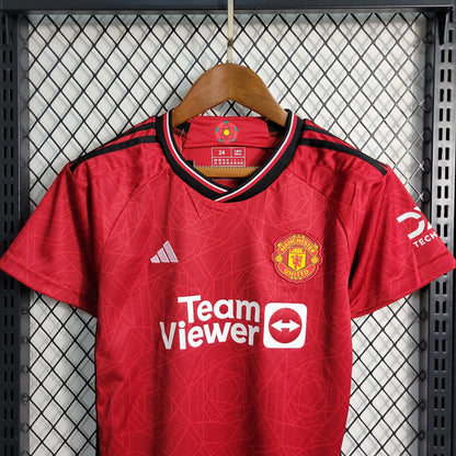 Manchester United - Kit de niños | Local 2023/24