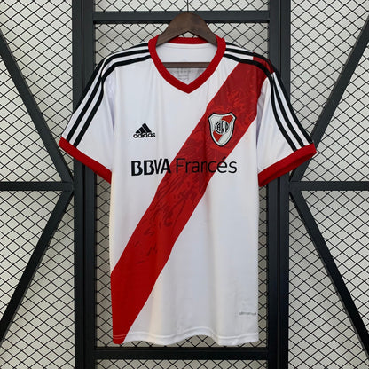 Camiseta River Plate Local Retro 2013/14 Versión Fan