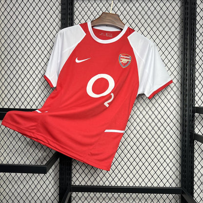 Camiseta Arsenal Local Retro 2002/04