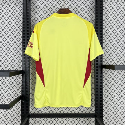 Camiseta Arsenal Portero Amarillo 2025/26 Versión Fan