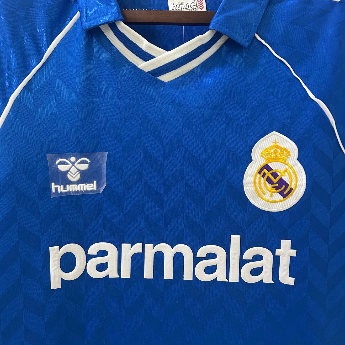 Camiseta Real Madrid Visita Retro 1988 Versión Fan