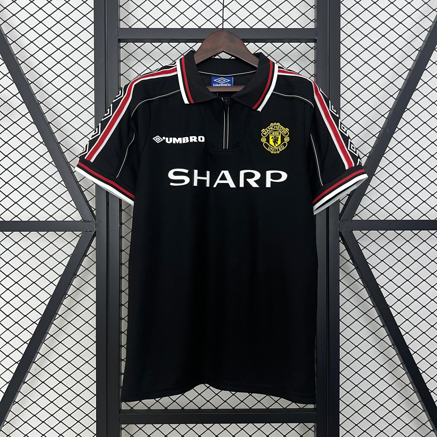 Camiseta Manchester United Visita Retro 1998/99 Versión Fan
