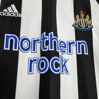 Camiseta Newcastle United Local Retro Manga Larga 2003/05